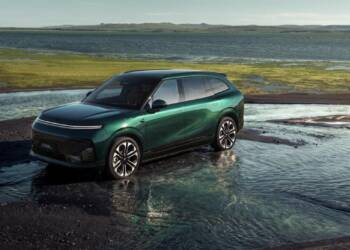 Novo SUV da XPENG G9L com sete lugares
