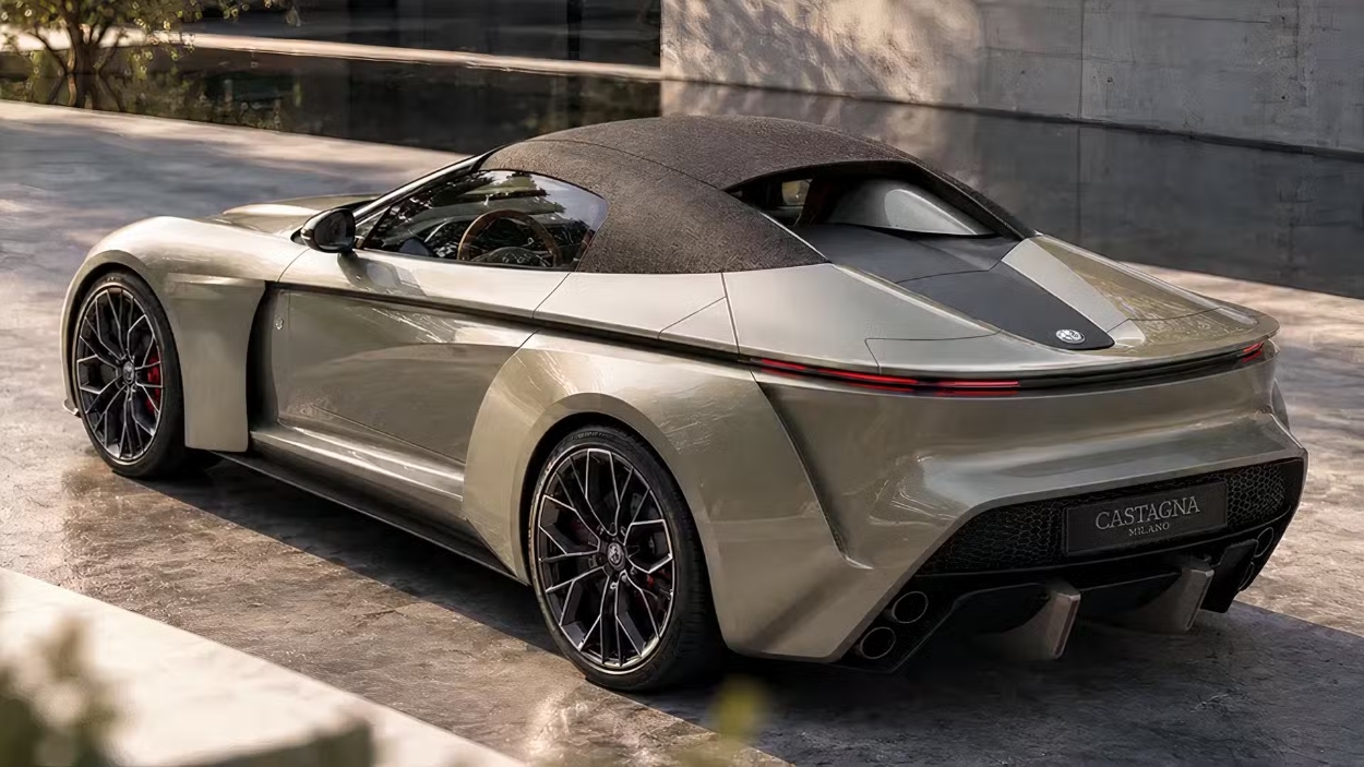 Castagna Milano idealizou um Alfa Romeo Giulia descapotável