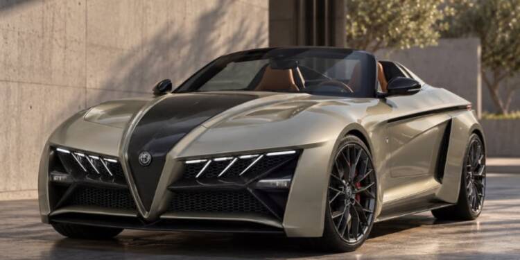 Castagna Milano idealizou um Alfa Romeo Giulia descapotável