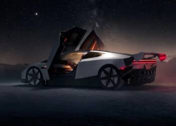 Parece impossível, mas o Tesla Roadster consege mesmo voar