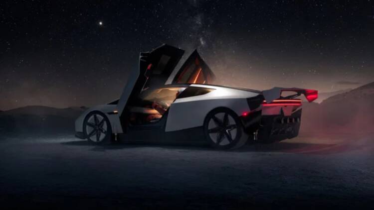 Parece impossível, mas o Tesla Roadster consege mesmo voar